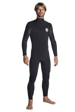 Rip Curl - E-Bomb 5/3 Pro Zip Free Steamers Produktbild - The E Bomb 5/3 has an easier Zip Free entry system. Internal E5 Tape in stress Points and a magnet Key Pocket.