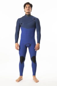 Rip Curl - E Bomb 4/3 Zip Free Limited Edition Produktbild - A 3 year project from the Rip Curl Wetsuit development team and Rip Curl World Champion surfers Tyler Wright, Mick Fanning and Gabriel Medina has produced, the limited edition E-Bomb. Featuring Rip Curl’s latest breakthrough in high stretch neoprene, E7 in the upper body. This single one piece panel stretches from wrist to wrist and with no seams provides the full stretch performance benefits of E7. The body of the suit features E6 neoprene and the entire suit has internal Thermo Lining for stretch, comfort and warmth. Designed for ultimate performance… Made By World Champions.\n\nGabriel is 180cm (5'11") and wears a size L
