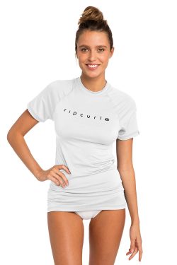 RIP CURL - Sunny Rays Relaxed Short Sleeve - White