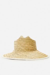 RIP CURL - Script Straw Sun Hat - S Produktbild - The Script Straw Hat is a traditional designed hat with a wide brim and toggle cord with wooden stopper. This hat screams white sandy beaches and pumping waves!