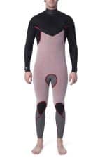 RIP CURL - Dawn Patrol 4/3 Chest Zip Wetsuit - Black Produktbild - The Dawn Patrol is the wetsuit for the surfer who wants high performance and durability, providing great service whilst also being great value. Designed with E5 flash lining, back mesh skin panels and E4 thermoflex neoprene, this 4/3 chest zip steamer will keep you warm in even the coldest waters, all winter long.