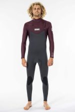RIP CURL - Dawn Patrol 4/3 Chest Zip Wetsuit - Black Produktbild - The Dawn Patrol is the wetsuit for the surfer who wants high performance and durability, providing great service whilst also being great value. Designed with E5 flash lining, back mesh skin panels and E4 thermoflex neoprene, this 4/3 chest zip steamer will keep you warm in even the coldest waters, all winter long.