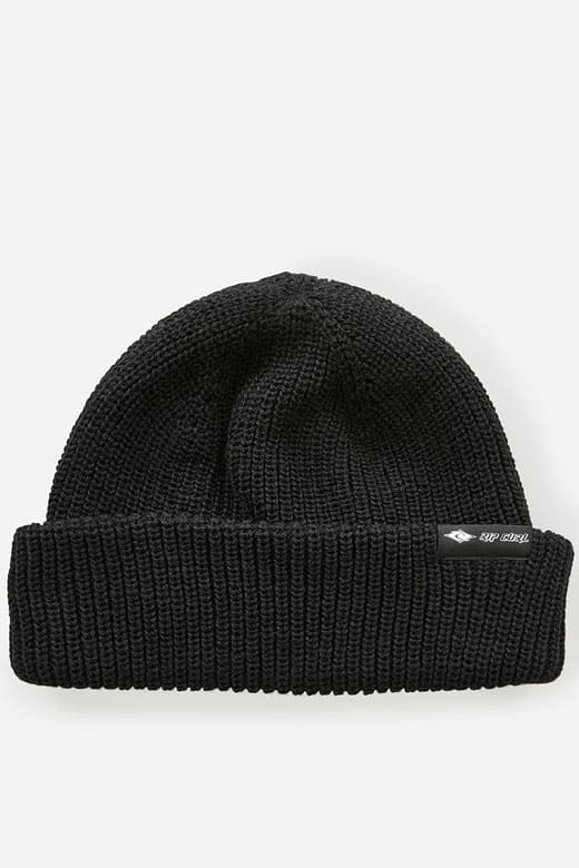 RIP CURL - Fade Out Icon Shallow Beanie - Black, Elevate your winter look with our Fade Out Icon Shallow Beanie. The mid roll design adds a modern and fashionable touch to your outfit. The woven label adds a stylish element, showcasing attention to detail. Made with quality materials and craftsmanship, this beanie offers both warmth and style. Perfect for chilly days and outdoor adventures, this beanie is a versatile accessory to keep you cozy and on-trend., Fashion, Fashion > Headwear, Universal, Rip Curl, Wassersport, Lifestyle RIP CURL - Fade Out Icon Shallow Beanie - Black Produktbild - Elevate your winter look with our Fade Out Icon Shallow Beanie. The mid roll design adds a modern and fashionable touch to your outfit. The woven label adds a stylish element, showcasing attention to detail. Made with quality materials and craftsmanship, this beanie offers both warmth and style. Perfect for chilly days and outdoor adventures, this beanie is a versatile accessory to keep you cozy and on-trend.