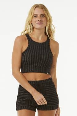 RIP CURL Cosy Crop - Black Marle