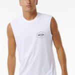 RIP CURL Stapler Muscle - White