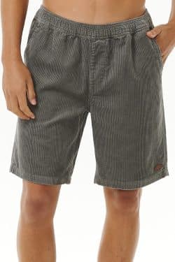 RIP CURL - Classic Surf Cord Volley - Charcoal Grey