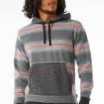 RIP CURL Surf Revival Line Up Hood - Washed Black