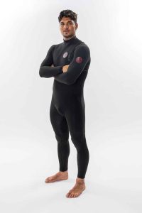 RIP CURL - Flashbomb Fusion 4/3 Zip Free Wetsuit Produktbild - Model is 180cm (5'10") tall and wearing a size M.