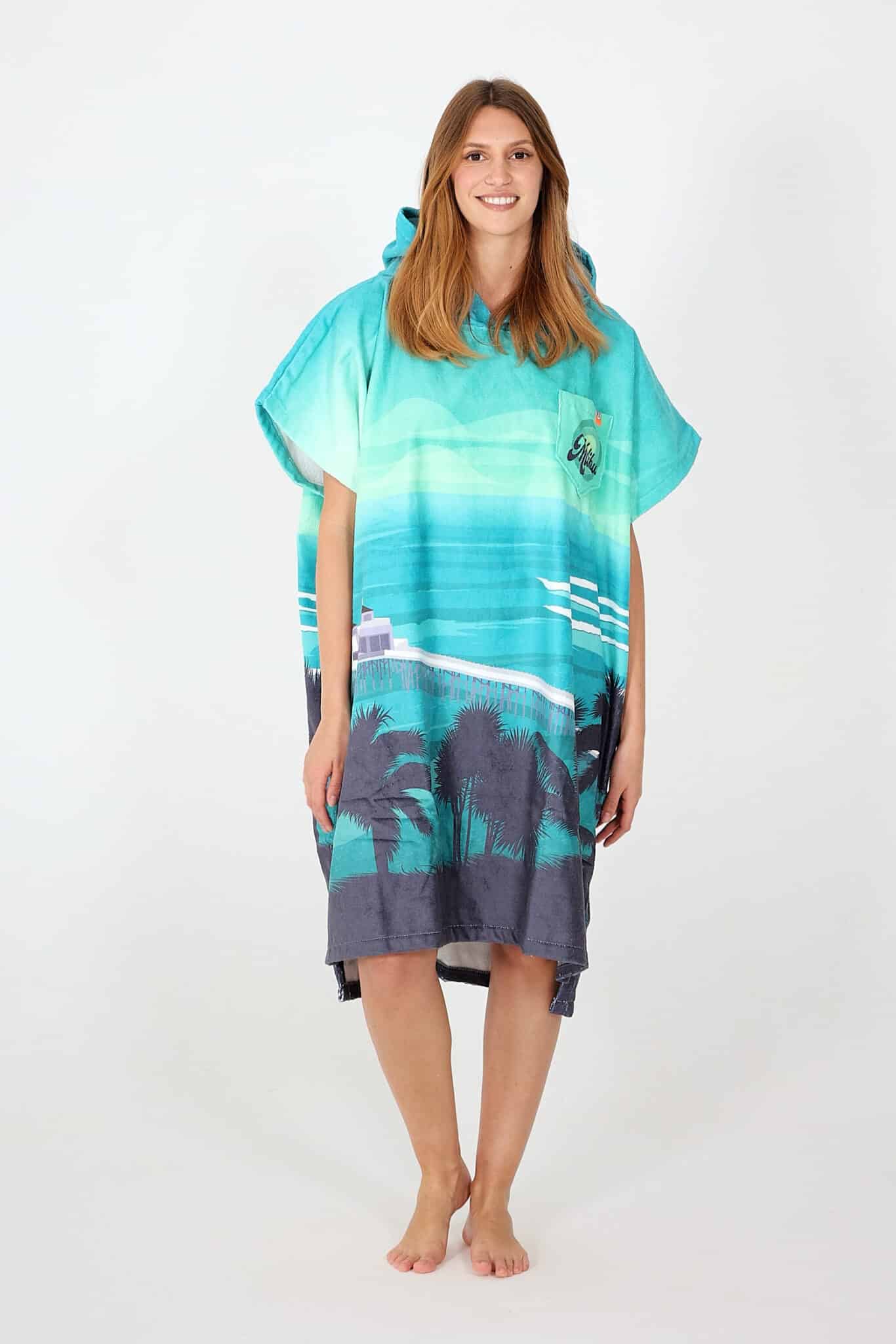 After Essentials Poncho Destination Malibu After Essentials Poncho Destination Malibu