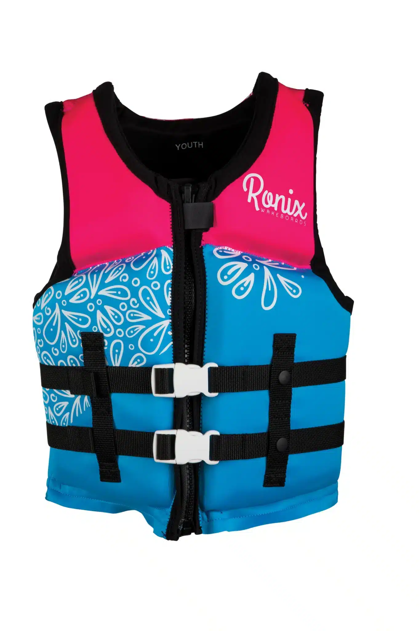 2025 RONIX GIRL'S YOUTH CGA VEST - AUGUST FRONT 1