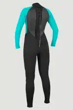 O'NEILL - Women Reactor 2 3/2mm Back Zip Full Wetsuit - Blue - Premium wetsuit for ultimate comfort and performance.