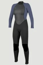 O'NEILL - Women Reactor 2 3/2mm Back Zip Full Wetsuit - Mist - Premium wetsuit for ultimate comfort and performance.