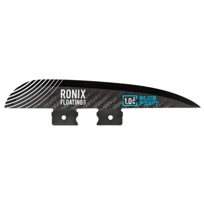 RONIX Floating Blueprint Button Tech Wakesurf Fin - Carbon