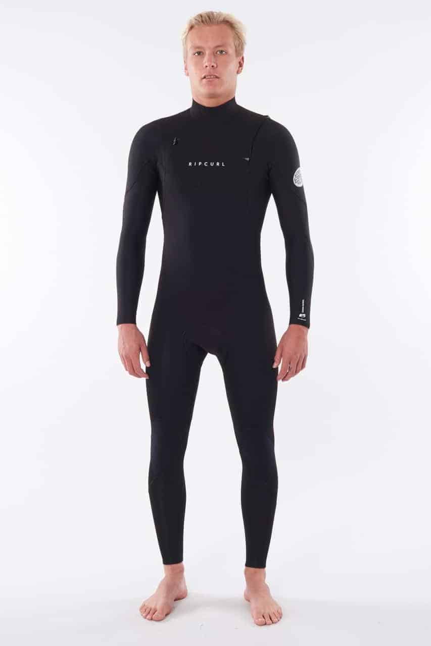 RIP CURL - Dawn Patrol 4/3 Chest Zip Wetsuit - Black, The Dawn Patrol is the wetsuit for the surfer who wants high performance and durability, providing great service whilst also being great value. Designed with E5 flash lining, back mesh skin panels and E4 thermoflex neoprene, this 4/3 chest zip steamer will keep you warm in even the coldest waters, all winter long., Wetsuits > Long suits, Wakeboard, Wakesurf, Wakesurf > Wetsuits, Wakeboard > Wetsuits, Wetsuits, Men, Rip Curl, Wassersport, Lifestyle RIP CURL - Dawn Patrol 4/3 Chest Zip Wetsuit - Black Produktbild - The Dawn Patrol is the wetsuit for the surfer who wants high performance and durability, providing great service whilst also being great value. Designed with E5 flash lining, back mesh skin panels and E4 thermoflex neoprene, this 4/3 chest zip steamer will keep you warm in even the coldest waters, all winter long.