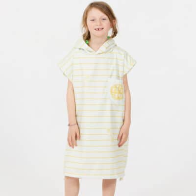 AFTER ESSENTIALS Poncho Toddler - Surf Stripes