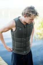 Follow Affiliate Mens Wake Impact Vest Olive3