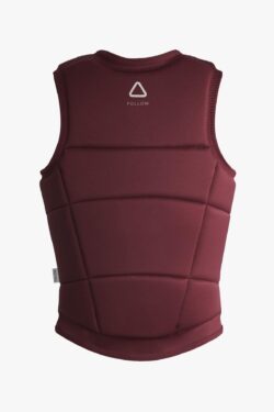 Follow Finesse Womens Wake Impact Vest Maroon