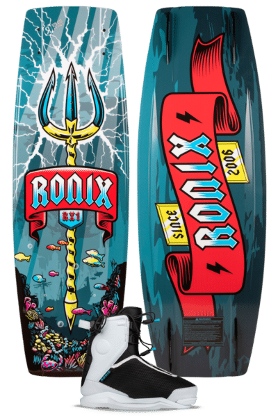 Ronix 2026 Boy's Rx1 W:vision Pro Junior Boat Wakeboard Package