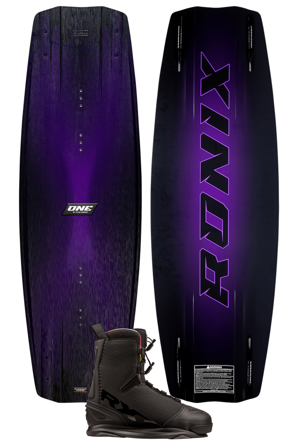 Ronix 2026 One Blackout Wrxt Intuition Boat Wakeboard Package Ronix 2026 One Blackout Wrxt Intuition Boat Wakeboard Package