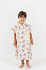 After Essentials Babies Poncho Dino Peach