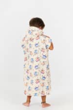 After Essentials Babies Poncho Dino Peach2