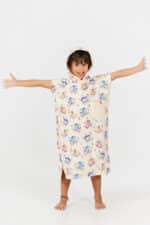 After Essentials Babies Poncho Dino Peach4