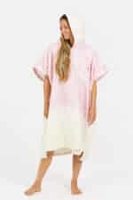 After Essentials Gradient Poncho Dusty Rose1