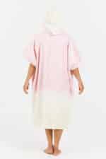 After Essentials Gradient Poncho Dusty Rose2
