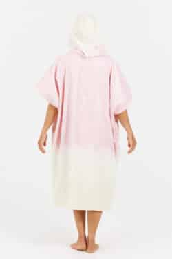 After Essentials Gradient Poncho Dusty Rose2