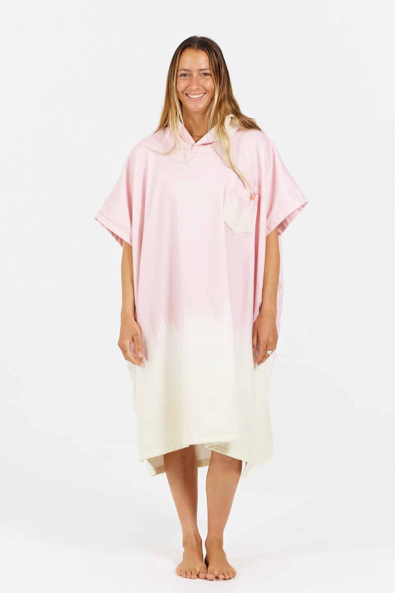 After Essentials Gradient Poncho Dusty Rose4 After Essentials Gradient Poncho Dusty Rose4