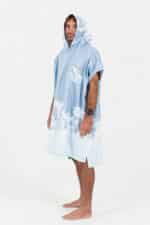After Essentials Inline Series Poncho Gradient Bleached Blue1