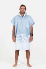 After Essentials Inline Series Poncho Gradient Bleached Blue4