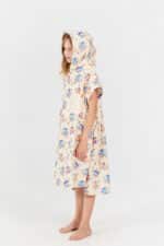 After Essentials Kids Poncho Dino Peach2