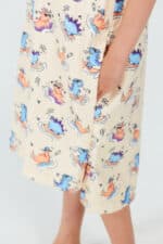 After Essentials Kids Poncho Dino Peach4