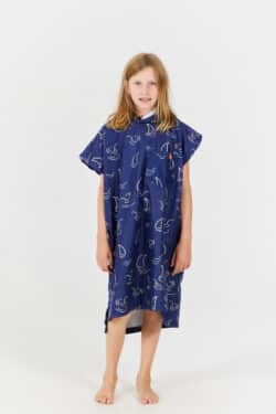 After Essentials Kids Poncho Shark Design
