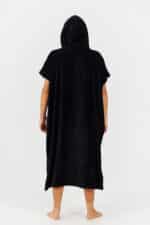 After Essentials Logo Poncho Black1