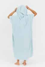 After Essentials Logo Poncho Blue1