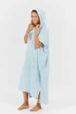 After Essentials Logo Poncho Blue2