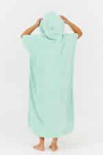 After Essentials Logo Poncho Mint1