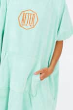 After Essentials Logo Poncho Mint4