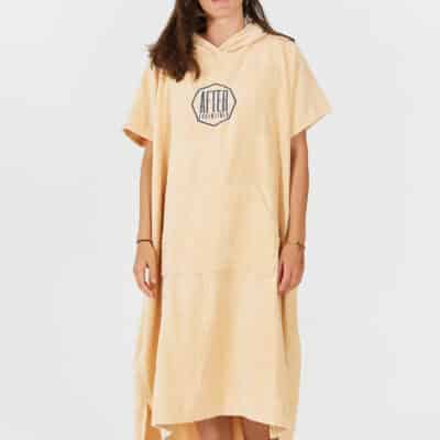 After Essentials Logo Poncho Orange