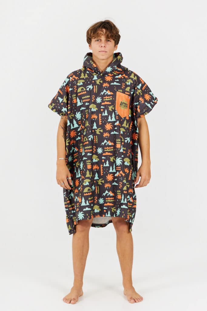 After Essentials Outdoor Series Poncho Trekking Black5