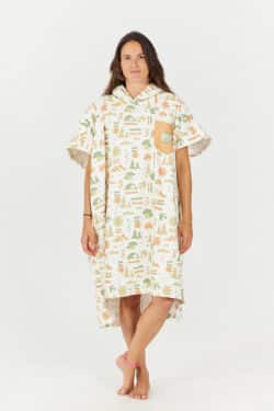 After Essentials Outdoor Series Poncho Trekking Cream4