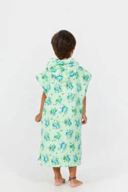 After Essentials Poncho Toddler Dino Green1
