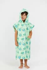 After Essentials Poncho Toddler Dino Green5