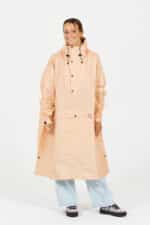 After Essentials Rain Poncho Pink Polka Dots