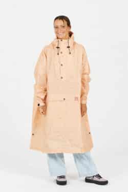 After Essentials Rain Poncho Pink Polka Dots