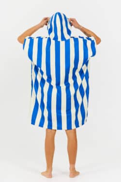 After Essentials Swim Club Poncho Stripes Blue1