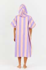 After Essentials Swim Club Poncho Stripes Pink1