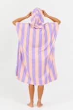 After Essentials Swim Club Poncho Stripes Pink2